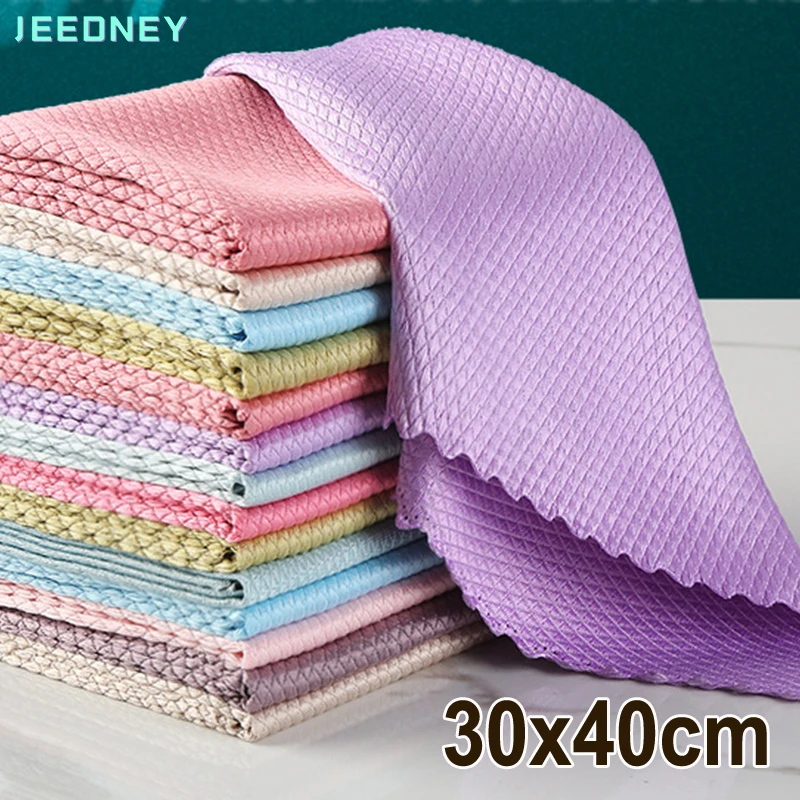 Microfiber Kitchen Cloths Micro Fiber Towels for Washing Dish Glass Polish Scale Washrag Rags Toallas Para La Cocina 30x40cm
Microfiber Kitchen Cloths Micro Fiber Towels for Washing Dish Glass Polish Scale Washrag Rags Toallas Para La Cocina 30x40cm