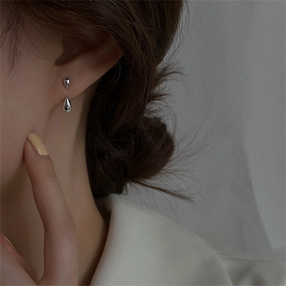 Women Earrings Fashion Water Drop Shape Pendant Cartilage Pendant Earrings Punk Jewelry Cool Girl Girl Friendship Gift Ear Studs
Women Earrings Fashion Water Drop Shape Pendant Cartilage Pendant Earrings Punk Jewelry Cool Girl Girl Friendship Gift Ear Studs