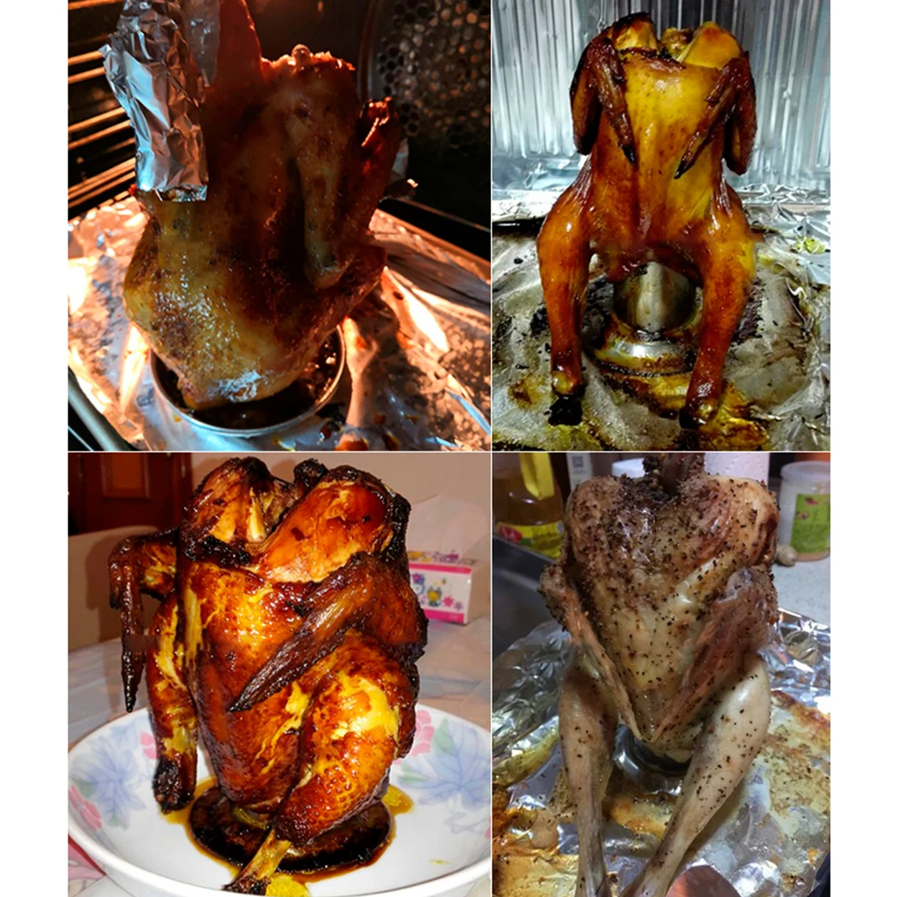 Beer Can Tools Outdoor Barbecue Vertical Rack Chicken Roaster BBQ Grill Baking Picnic Cooking Turkey Stand Stainless Steel
Beer Can Tools Outdoor Barbecue Vertical Rack Chicken Roaster BBQ Grill Baking Picnic Cooking Turkey Stand Stainless Steel