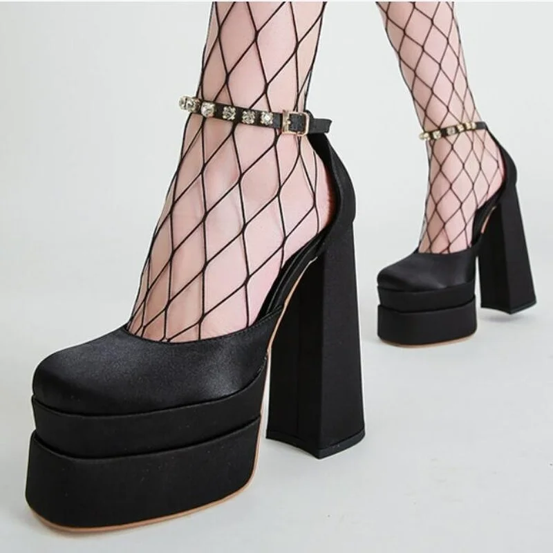 2022 New Brand Women Sandals Summer Shoes Sexy Thick High Heels Platform Black Red Yellow Dress Party Wedding Shoes Woman Pumps
2022 New Brand Women Sandals Summer Shoes Sexy Thick High Heels Platform Black Red Yellow Dress Party Wedding Shoes Woman Pumps