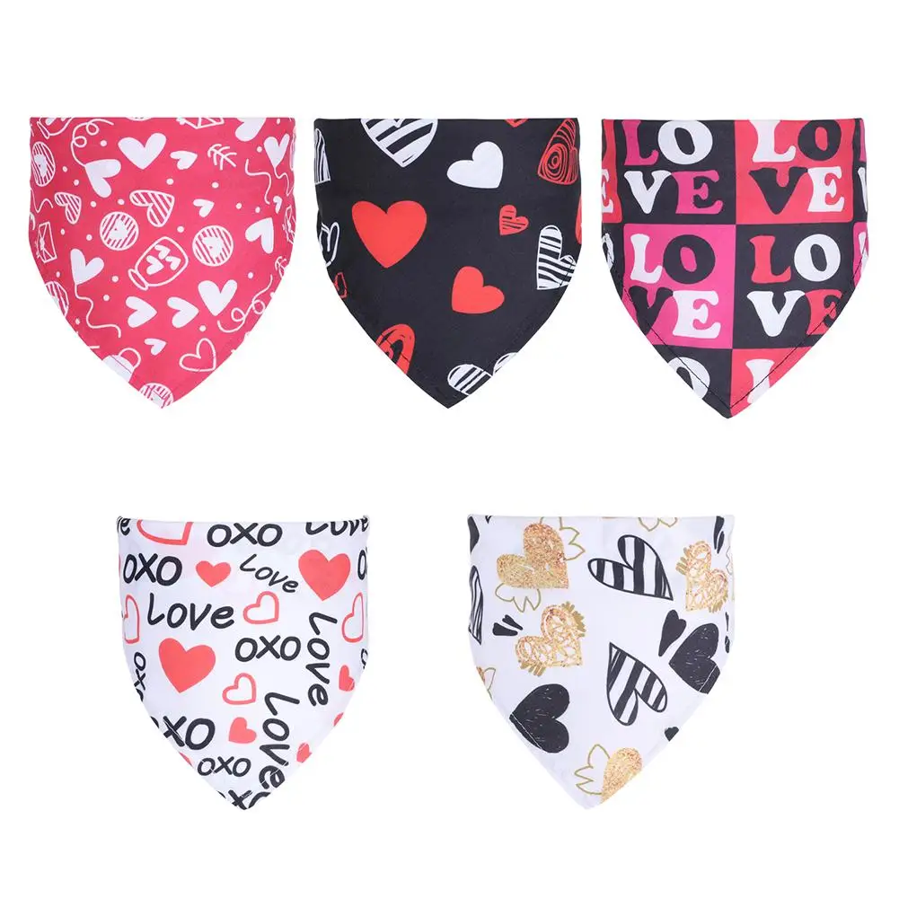 ValentineDay Element Pet Triangle-shaped Scarf Colorful Love-shaped Pattern Washable Comfortable Cat Dog Decoration Saliva Towel
ValentineDay Element Pet Triangle-shaped Scarf Colorful Love-shaped Pattern Washable Comfortable Cat Dog Decoration Saliva Towel