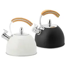 Whistling Tea Kettle 3L Stovetop Stainless Steel Teapot with Loud Whistle, Anti-Rust and Anti-Heat Handle