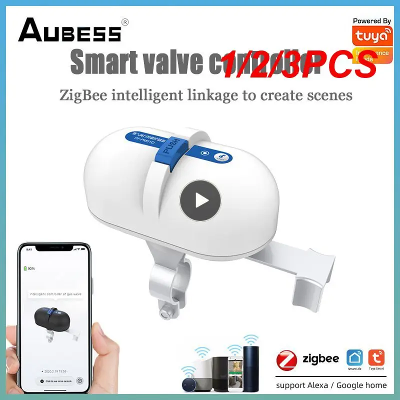 1/2/3 шт. умный Wi-Fi/ZigBee контроллер клапана автоматического отключения водопроводного газопровода Smart Life APP пульт дистанционного управления с Alexa
1/2/3 шт. умный Wi-Fi/ZigBee контроллер клапана автоматического отключения водопроводного газопровода Smart Life APP пульт дистанционного управления с Alexa