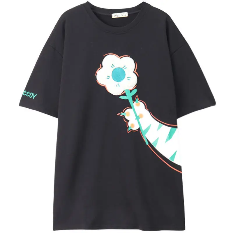 STSVZORR Kawaii short-sleeved T-shirt women's 2022 new casual loose version Harajuku style design top
STSVZORR Kawaii short-sleeved T-shirt women's 2022 new casual loose version Harajuku style design top