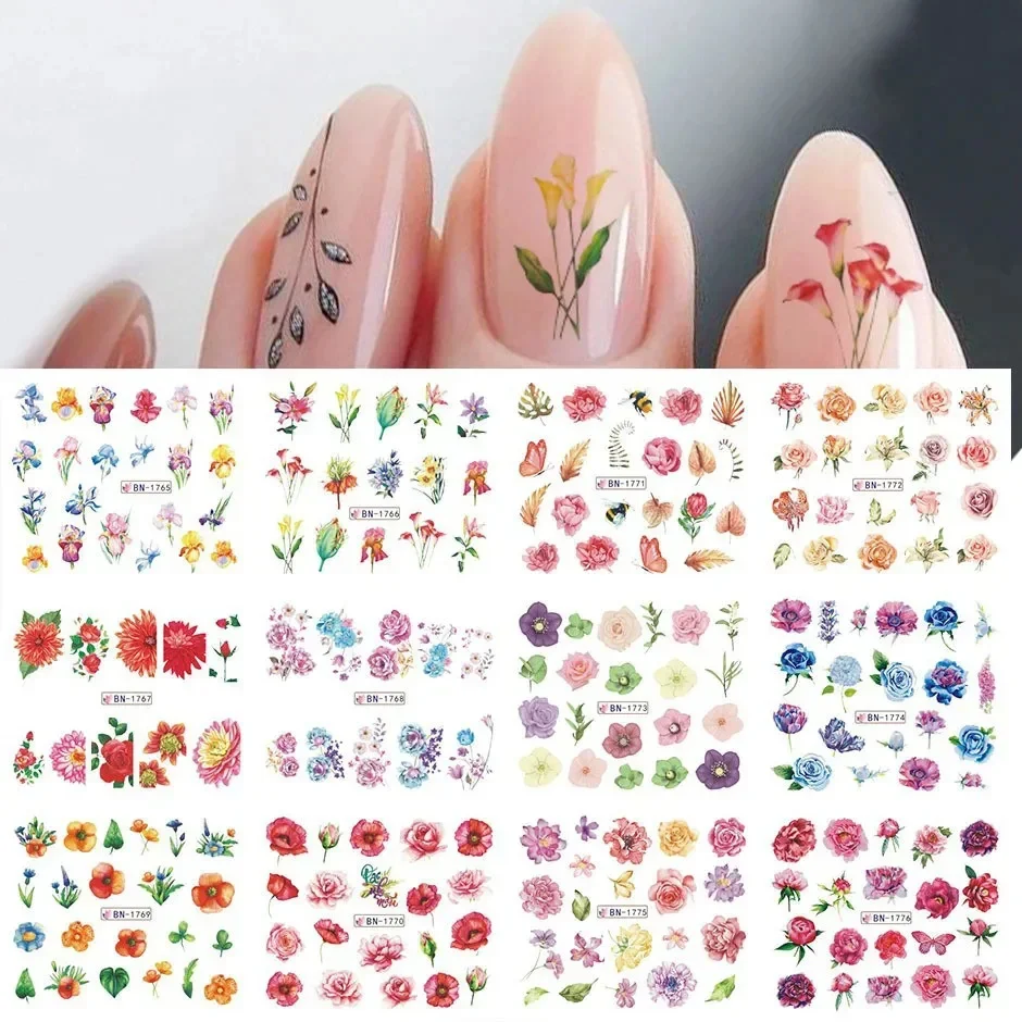3D Nail Sticker Self-Adhesive with Cute Abstract Mixed Flower and Geometric Designs Water Transfer Decals Nail Art 1Bag/12Pcs
3D Nail Sticker Self-Adhesive with Cute Abstract Mixed Flower and Geometric Designs Water Transfer Decals Nail Art 1Bag/12Pcs