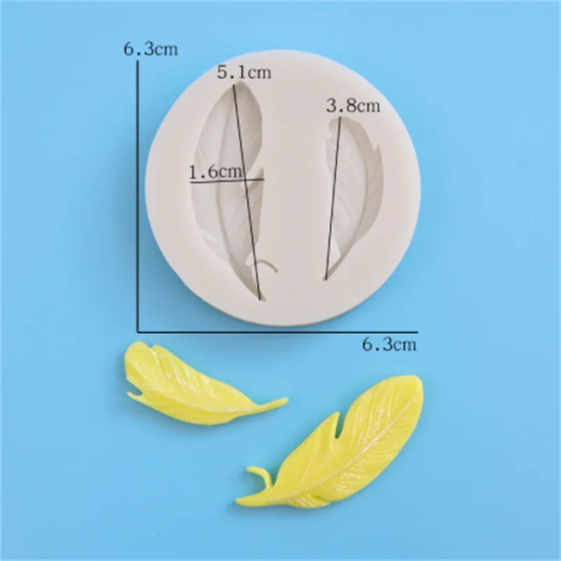 Silicone mold feather modeling sugar turning mold cake decoration dry pace Chocolate Mold gypsum DIY glue dropping mold
Silicone mold feather modeling sugar turning mold cake decoration dry pace Chocolate Mold gypsum DIY glue dropping mold