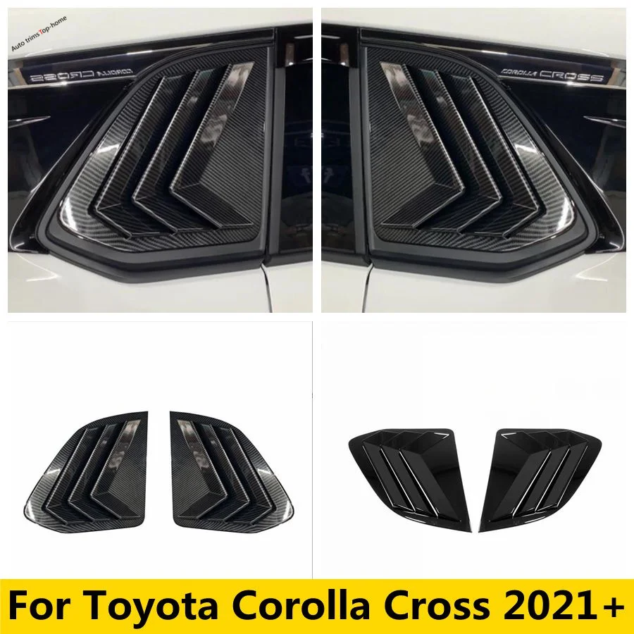 Side Vent Window Louvers Car Rear Quarter Spoiler Panel for Sun Shade For Toyota Corolla Cross 2021 - 2023 Exterior Accessories
Side Vent Window Louvers Car Rear Quarter Spoiler Panel for Sun Shade For Toyota Corolla Cross 2021 - 2023 Exterior Accessories