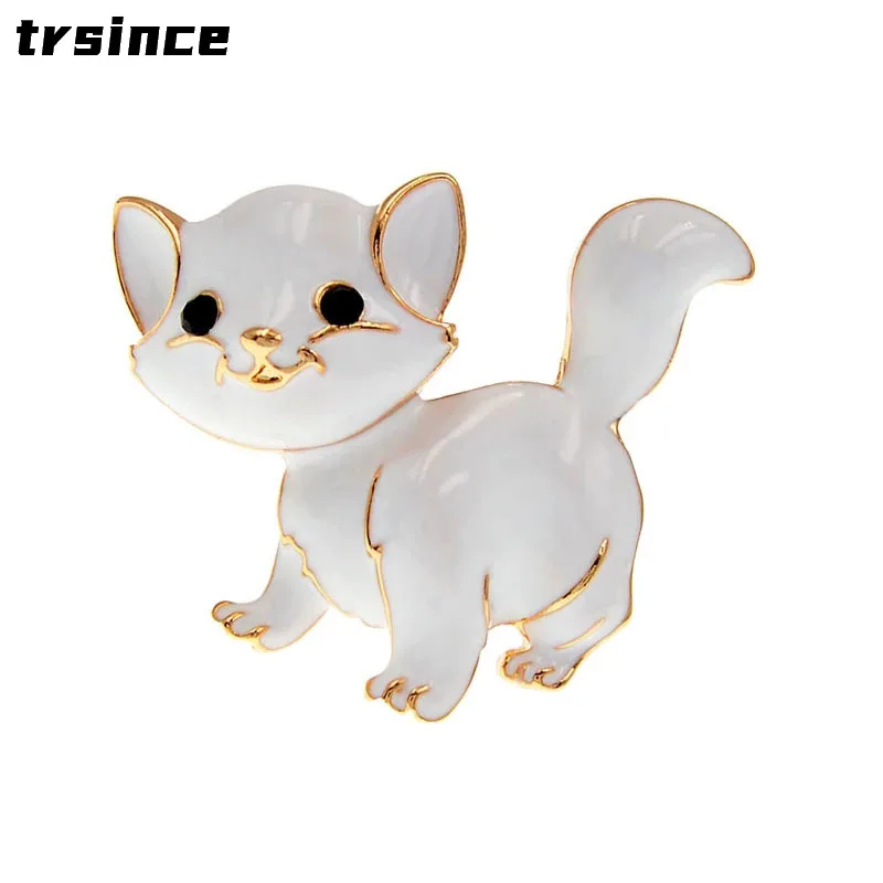 Enamel Cat Brooches for Women Cute Fashion Animal Pin Spring Summer Design Brooch Jewelry Badge
Enamel Cat Brooches for Women Cute Fashion Animal Pin Spring Summer Design Brooch Jewelry Badge