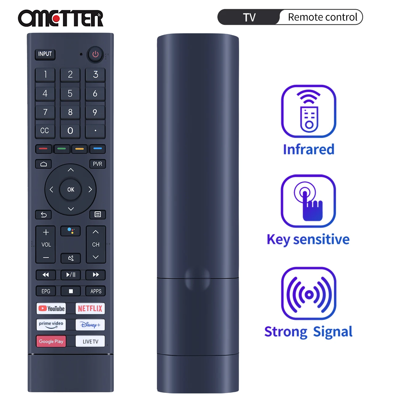 All-New RIVIERA ERF3AG80R Bluetooth vVoice TV Remote Control for Hisense Sharp TV
All-New RIVIERA ERF3AG80R Bluetooth vVoice TV Remote Control for Hisense Sharp TV