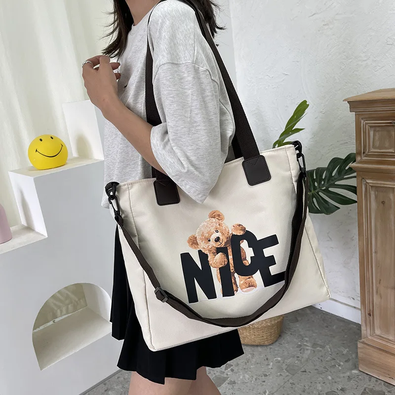 Simple Canvas Large Capacity Shoulder Bag 2023 New Fashion Women's Letter Tote Bag Casual Crossbody Bag Women Handbags
Simple Canvas Large Capacity Shoulder Bag 2023 New Fashion Women's Letter Tote Bag Casual Crossbody Bag Women Handbags