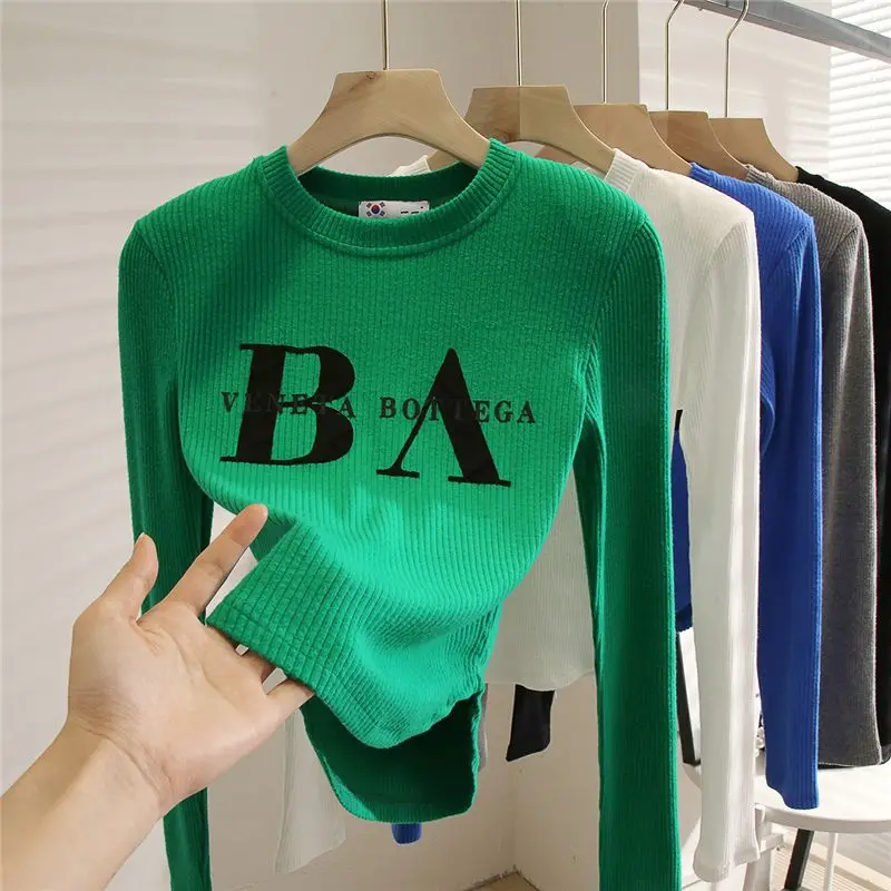 Teenager Spring Atumun Girls Clothes Fashion Letter Slim Fit Undershirt Pullovers Kids Long Sleeve Top 3 5 7 9 12 14 15 Year
Teenager Spring Atumun Girls Clothes Fashion Letter Slim Fit Undershirt Pullovers Kids Long Sleeve Top 3 5 7 9 12 14 15 Year