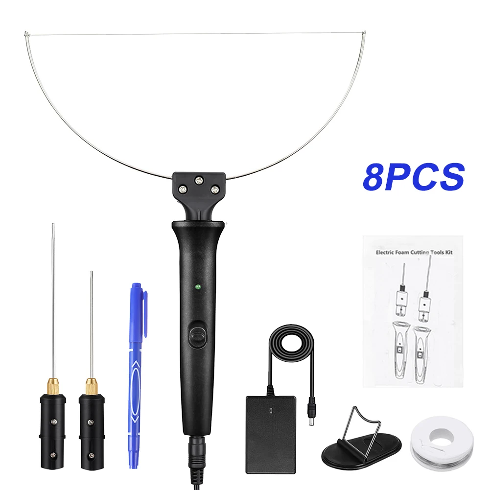 EU/US Electric Foam Cutter Kit Foam Cutting Pen 0-300℃ Adjustable Temperature Hot Wire Cutter Styrofoam Cutting Tool Engraver
EU/US Electric Foam Cutter Kit Foam Cutting Pen 0-300℃ Adjustable Temperature Hot Wire Cutter Styrofoam Cutting Tool Engraver