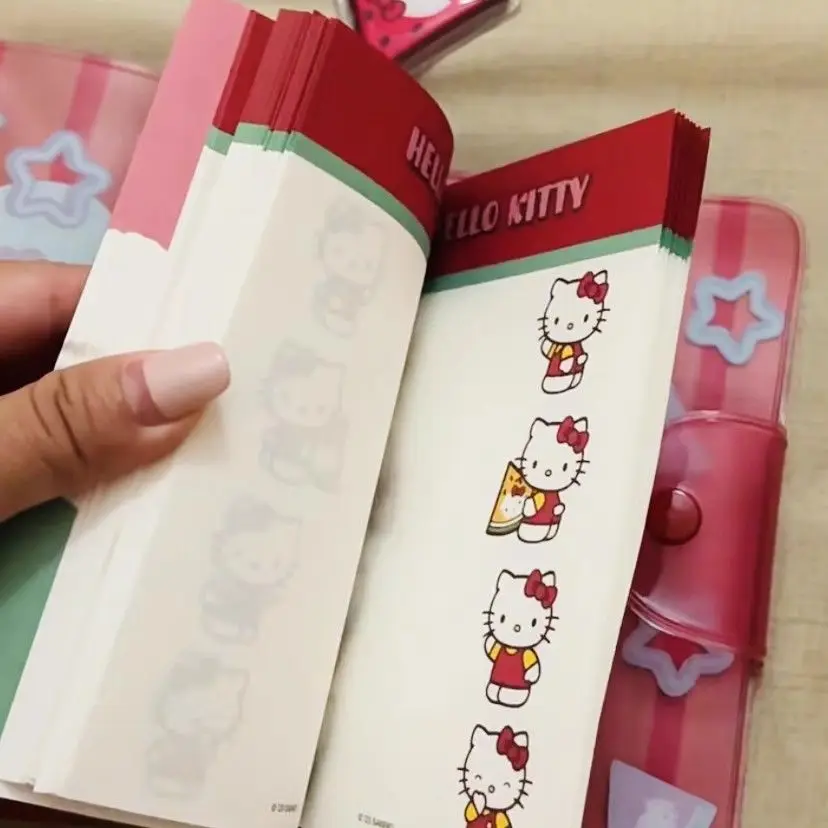 Kawaii New Sanrio Hellokitty Loose-Leaf B6 Cartoon Cute Student Ledger Transparent Waterproof Cover Color Page Notebook
Kawaii New Sanrio Hellokitty Loose-Leaf B6 Cartoon Cute Student Ledger Transparent Waterproof Cover Color Page Notebook