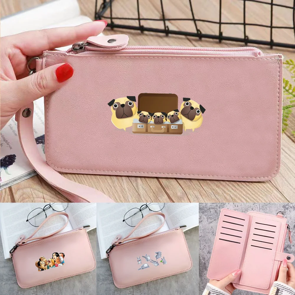 PU Leather Wallets Long Coin Purse Ladies Travel Portable ID Card Credit Storage Handbag Cartoon Print Card Bags Wallet Clutch
PU Leather Wallets Long Coin Purse Ladies Travel Portable ID Card Credit Storage Handbag Cartoon Print Card Bags Wallet Clutch
