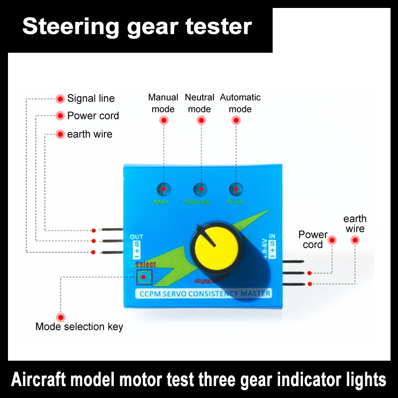 Multi Servo Tester 3ch Ecs Consistency Speed Controler Power Channels Ccpm Meter For Rc Drone Car Boat Airplane Models
Multi Servo Tester 3ch Ecs Consistency Speed Controler Power Channels Ccpm Meter For Rc Drone Car Boat Airplane Models