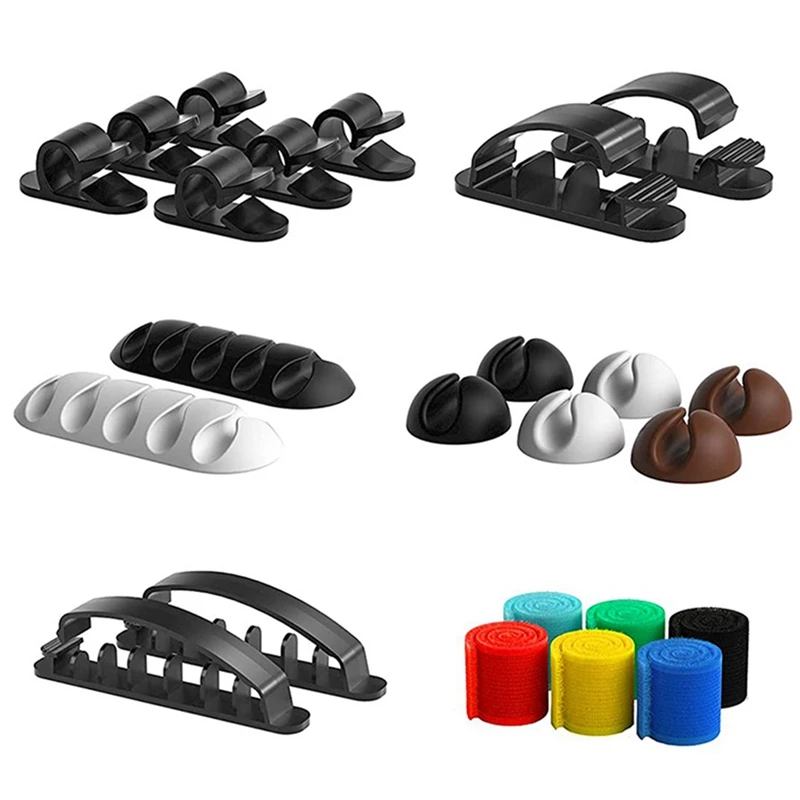 24 шт., самоклеящиеся органайзеры для кабелей
24 шт., самоклеящиеся органайзеры для кабелей