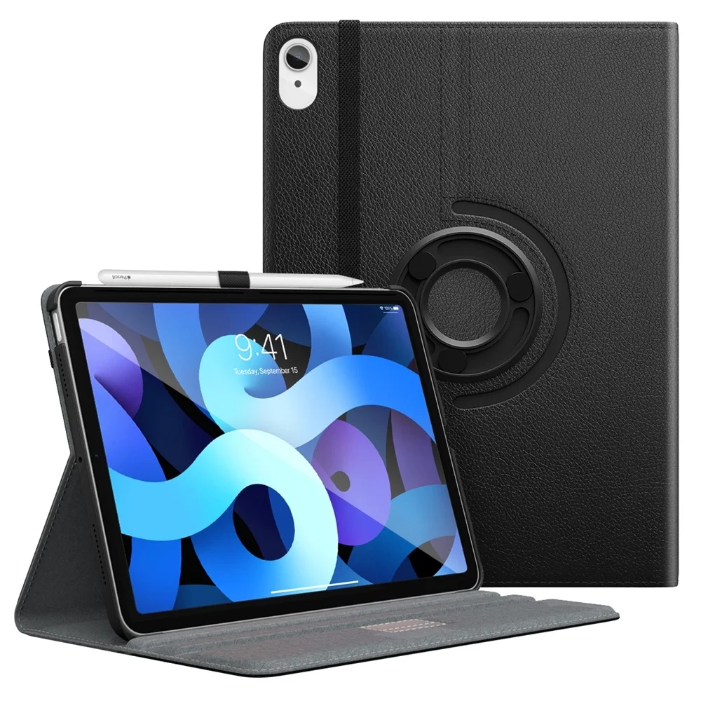 Case For New iPad Air 4th Generation 2020/iPad 10.9 -90 Degree Rotating Stand Leather Cover,Smart Swivel for 4 10.9
Case For New iPad Air 4th Generation 2020/iPad 10.9 -90 Degree Rotating Stand Leather Cover,Smart Swivel for 4 10.9