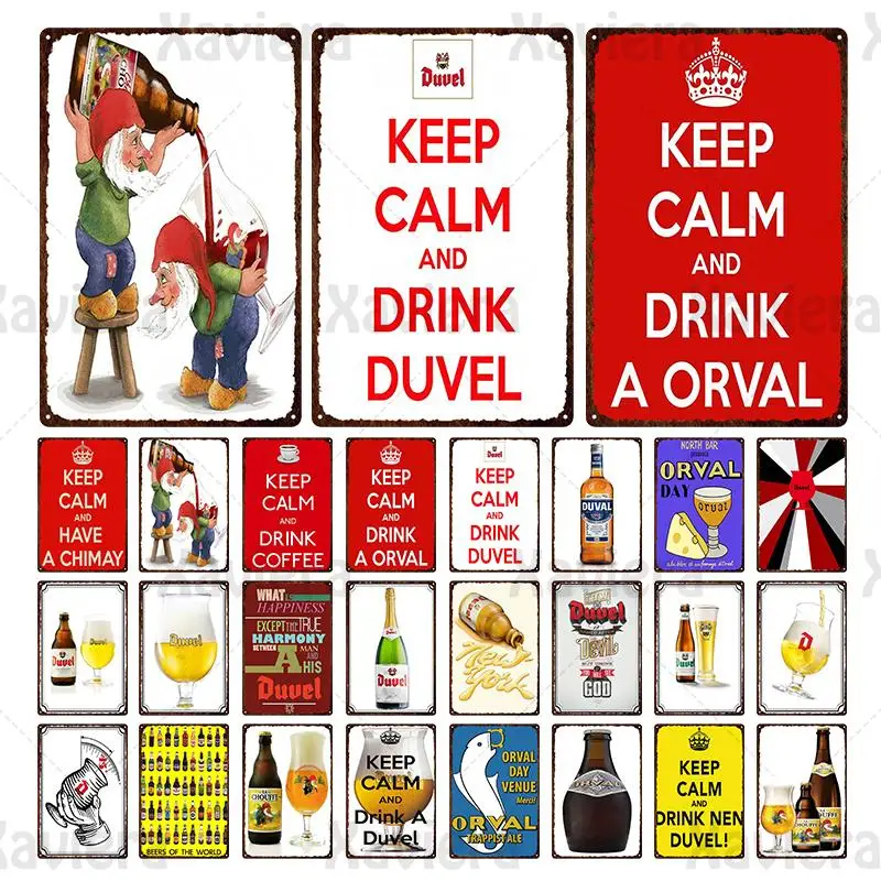 Винтажный металлический оловянный знак для пива Chouffe Duvel Orval, декор для паба, бара, клуба, рекламный постер для пива, металлическая пластина, настенное искусство для пива, домашний декор
Винтажный металлический оловянный знак для пива Chouffe Duvel Orval, декор для паба, бара, клуба, рекламный постер для пива, металлическая пластина, настенное искусство для пива, домашний декор