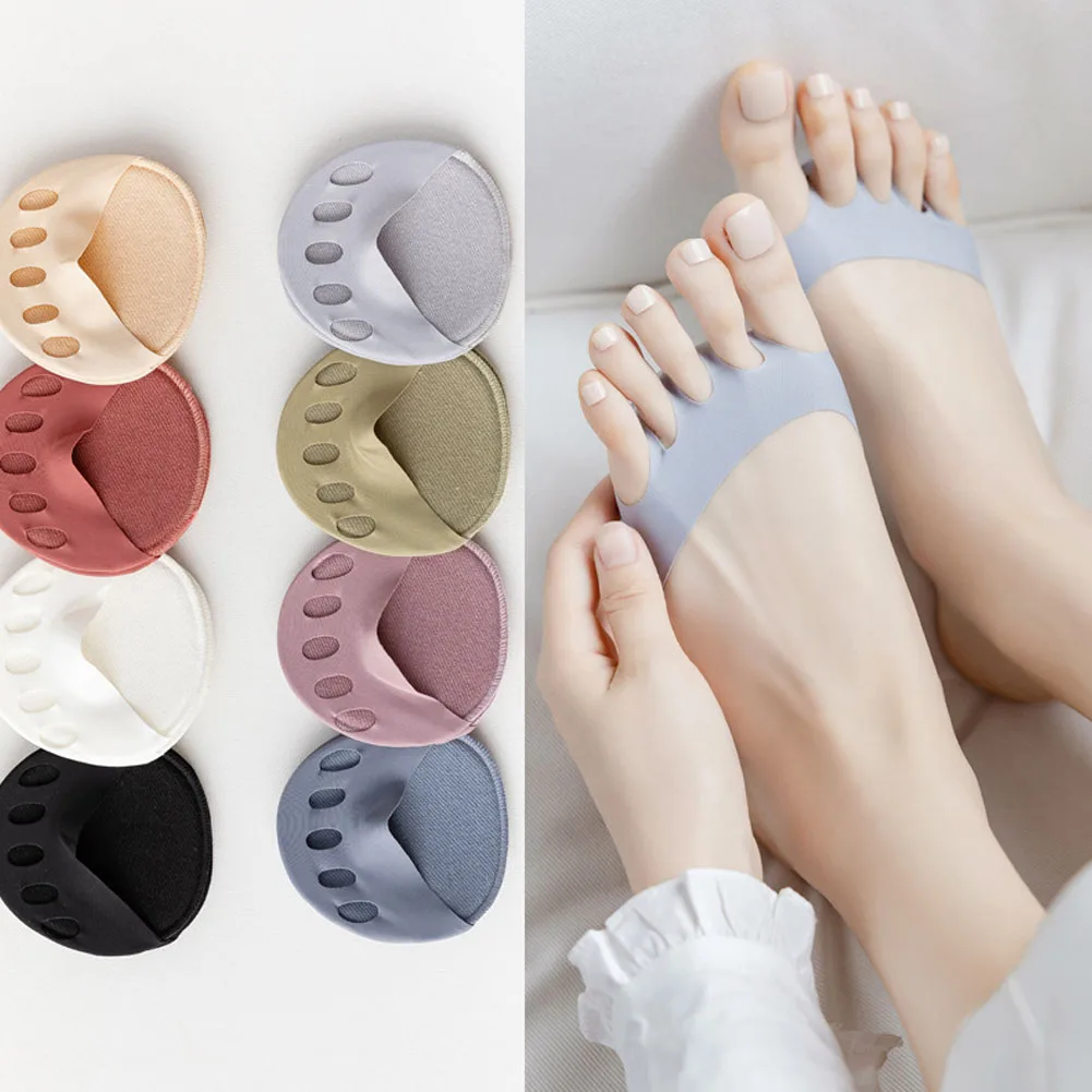 Five Toes Forefoot Pads for Women High Heels Half Insoles Calluses Corns Foot Pain Care Absorbs Shock Socks Toe Pad Inserts
Five Toes Forefoot Pads for Women High Heels Half Insoles Calluses Corns Foot Pain Care Absorbs Shock Socks Toe Pad Inserts