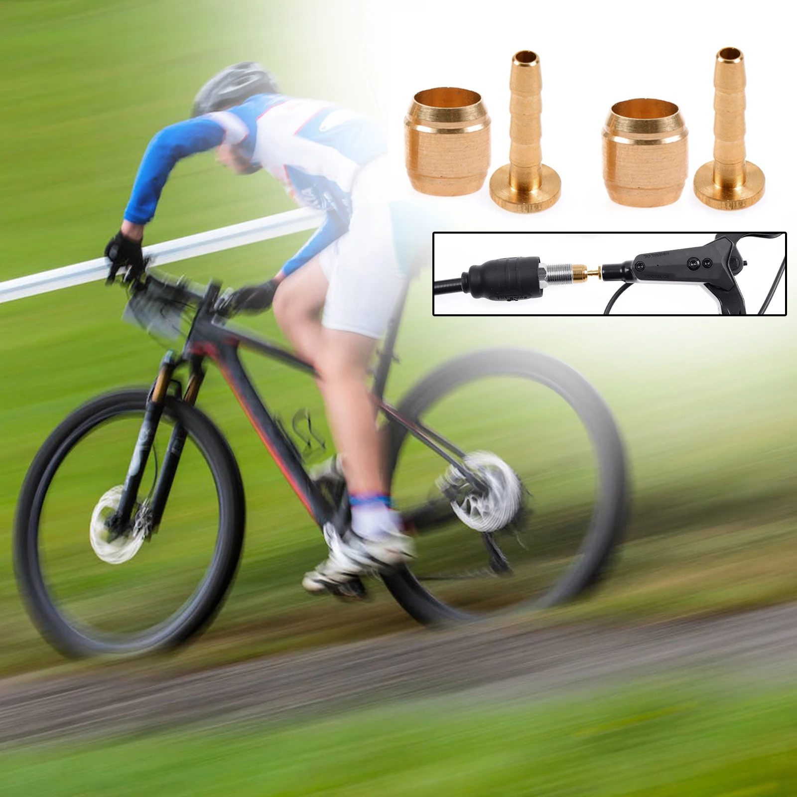 2Pair Electric Bike Hose Connector Oil Needle Copper For NUTT A1 A2 A5-D Hydraulic Brake Cycling Bicycle Brake Accessories
2Pair Electric Bike Hose Connector Oil Needle Copper For NUTT A1 A2 A5-D Hydraulic Brake Cycling Bicycle Brake Accessories