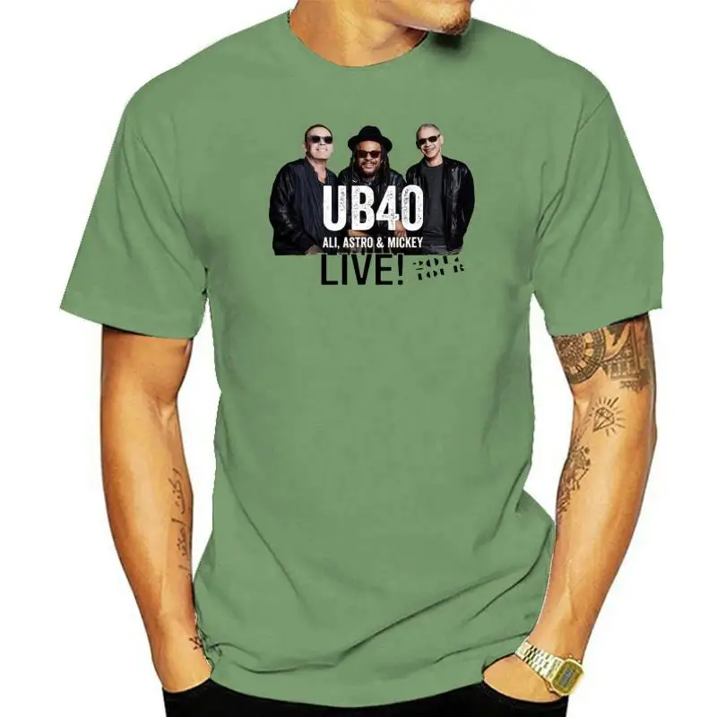 Новинка, белая футболка UB40 live, размеры от-S до 5XL 
Новинка, белая футболка UB40 live, размеры от-S до 5XL