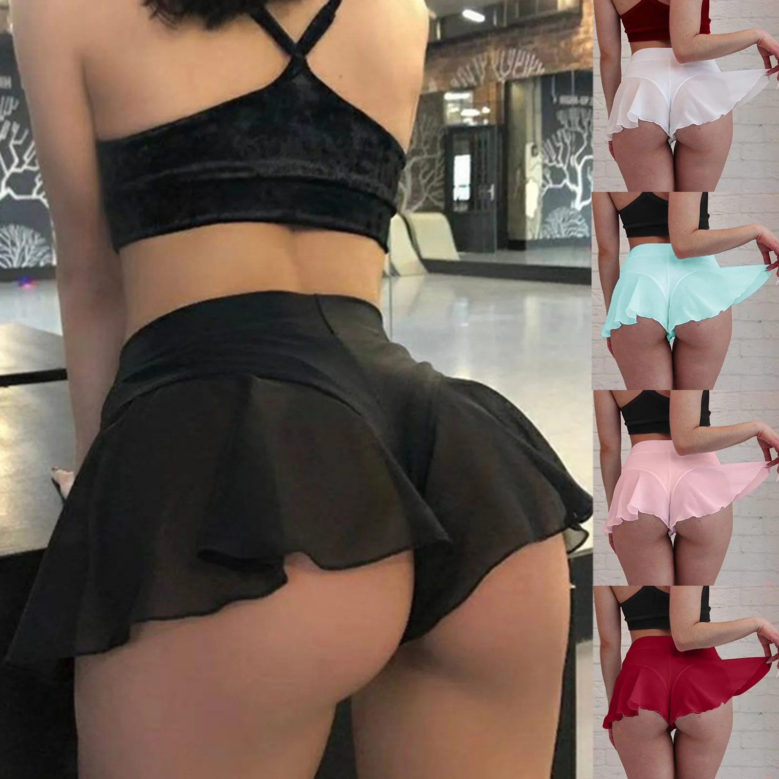 Women's Sexy Dance Ruffled Shorts with Hip Lift Sand Hawaii Surfing Motion Leisure Printing Swimming Trunks Maldives Sanya Tide
Women's Sexy Dance Ruffled Shorts with Hip Lift Sand Hawaii Surfing Motion Leisure Printing Swimming Trunks Maldives Sanya Tide