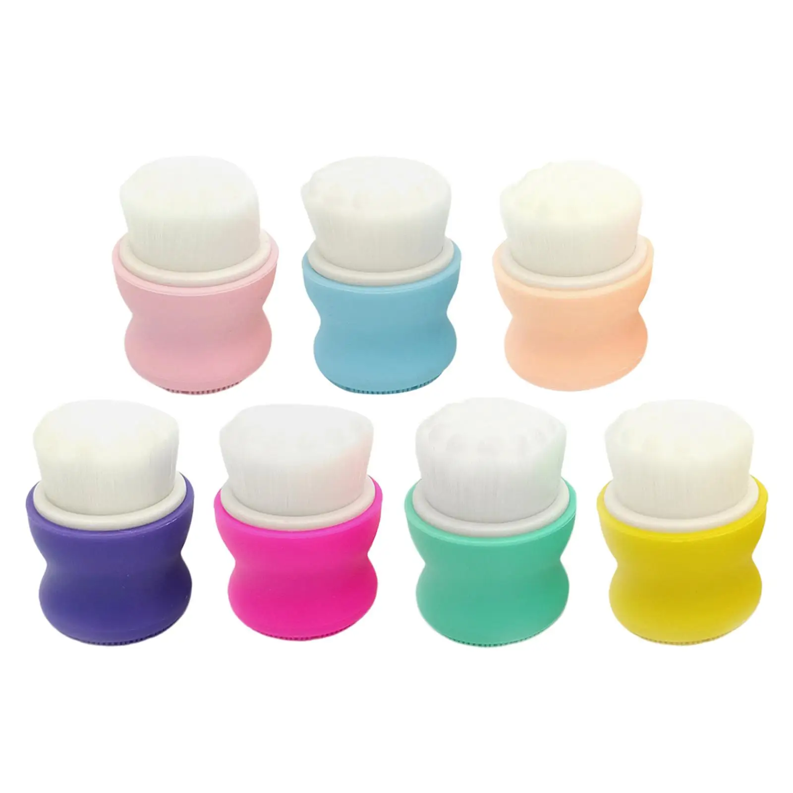 Double Sided Facial Cleansing Brush Soft Bristle and Exfoliating Silicone Pad Pore Deep Cleansing
Double Sided Facial Cleansing Brush Soft Bristle and Exfoliating Silicone Pad Pore Deep Cleansing