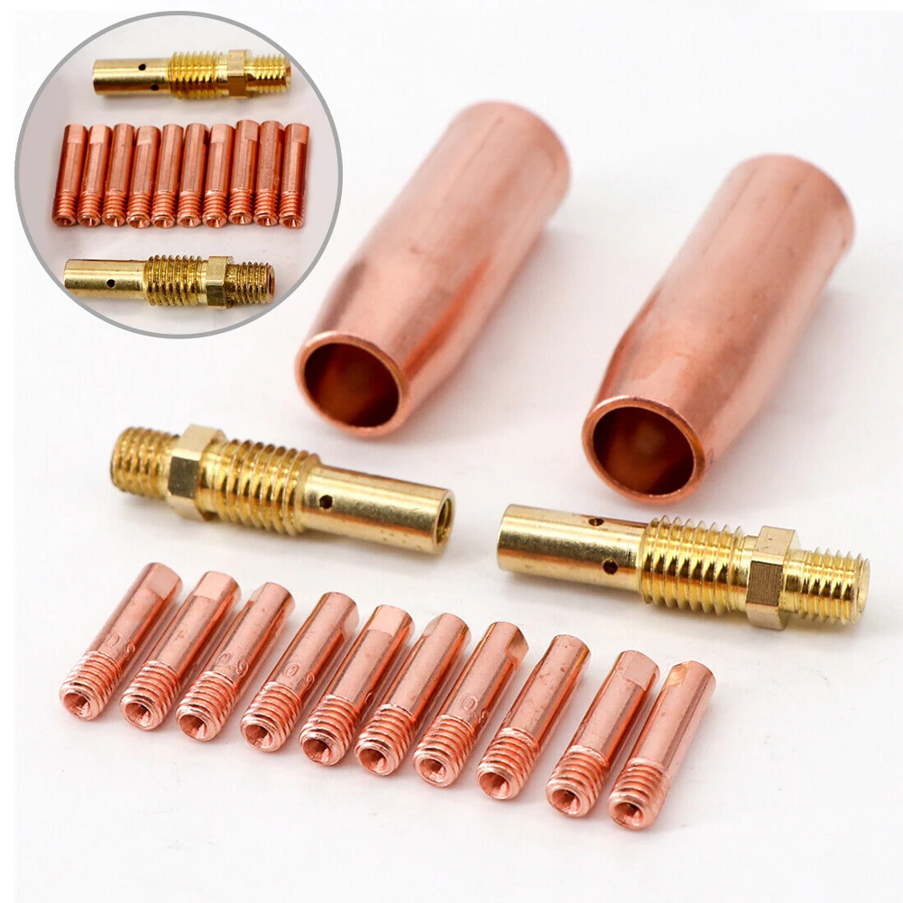 14 Pcs MIG Welding Kit 0.035 Solder Iron Gas Diffuser Nozzle Torch Nozzle Consumables Durable Contact Tip 0.035
14 Pcs MIG Welding Kit 0.035 Solder Iron Gas Diffuser Nozzle Torch Nozzle Consumables Durable Contact Tip 0.035