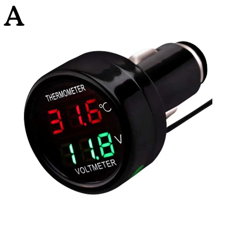 Автомобильный Вольтметр-термометр 12В/24В, Цифровой, С Разъемом Прикуривателя, 2-в-1, Монитор Заряда Батареи
Автомобильный Вольтметр-термометр 12В/24В, Цифровой, С Разъемом Прикуривателя, 2-в-1, Монитор Заряда Батареи