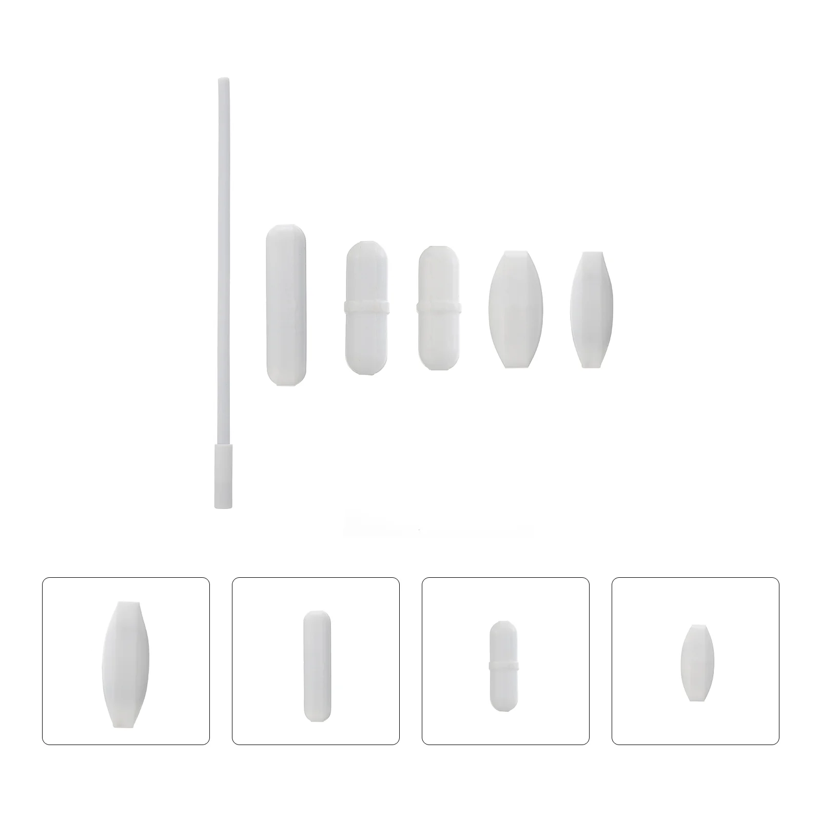 Drink Whisk Stirring Bar Mixer Rod Laboratory Medical White Corrosion Resistant Stirrer
Drink Whisk Stirring Bar Mixer Rod Laboratory Medical White Corrosion Resistant Stirrer
