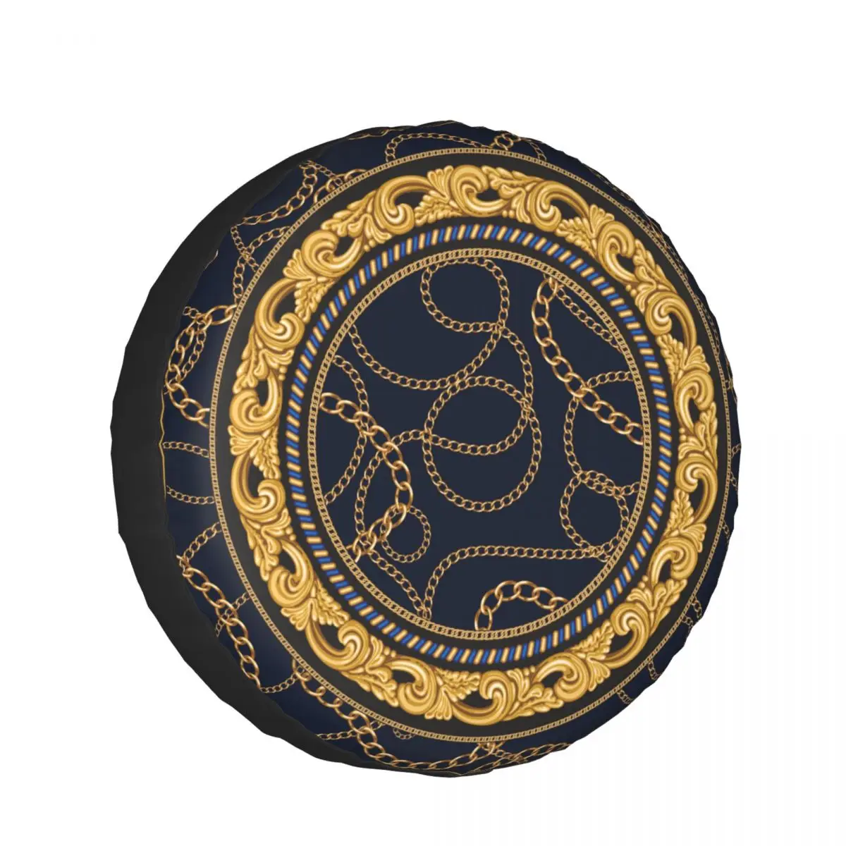 1Pc Car Spare Tire Cover Gold Chains Baroque Fantasy Scrolls Case Polyester Tire for Cars Wheel Protection Cover
1Pc Car Spare Tire Cover Gold Chains Baroque Fantasy Scrolls Case Polyester Tire for Cars Wheel Protection Cover