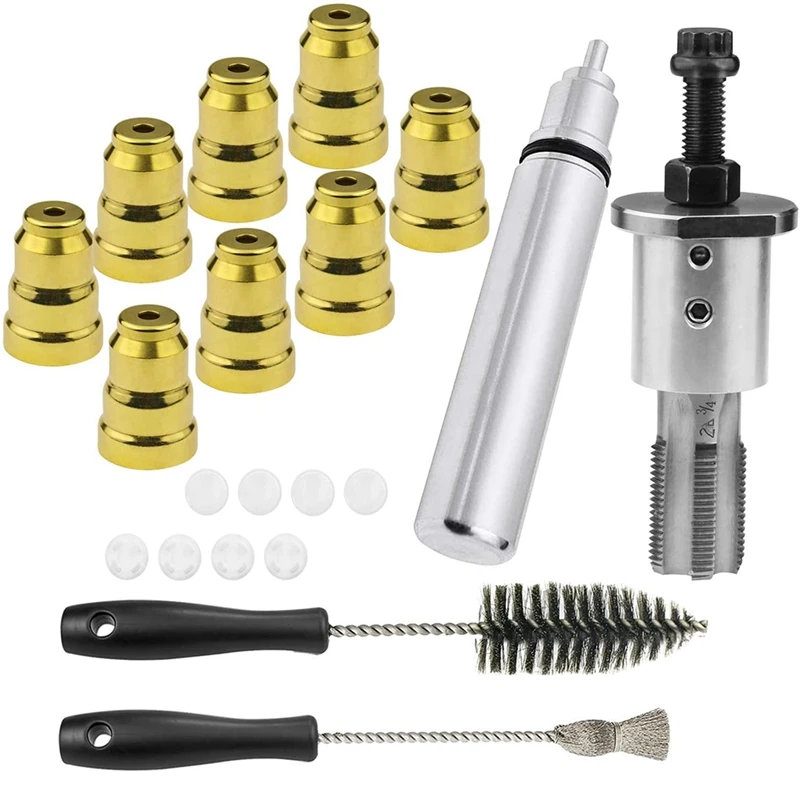 Injector Sleeve Cup Removal & Installation Tool with Parts Kit for 1994-2003 Ford Powerstroke 7.3L and Navistar T444E
Injector Sleeve Cup Removal & Installation Tool with Parts Kit for 1994-2003 Ford Powerstroke 7.3L and Navistar T444E