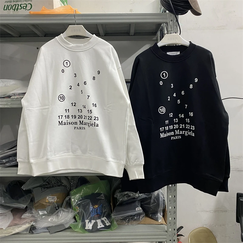 Свитшоты высшего качества MM6 Margiela для мужчин и женщин, Повседневный свитер с круглым вырезом, толстовка
Свитшоты высшего качества MM6 Margiela для мужчин и женщин, Повседневный свитер с круглым вырезом, толстовка