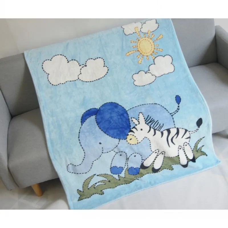 Cute Comfortable Soft Sky Blue Elephant Zebra Blanket Newborn Blanket Throw 90x120cm Newborn Gifts Can be Used as Pet Blankets
Cute Comfortable Soft Sky Blue Elephant Zebra Blanket Newborn Blanket Throw 90x120cm Newborn Gifts Can be Used as Pet Blankets