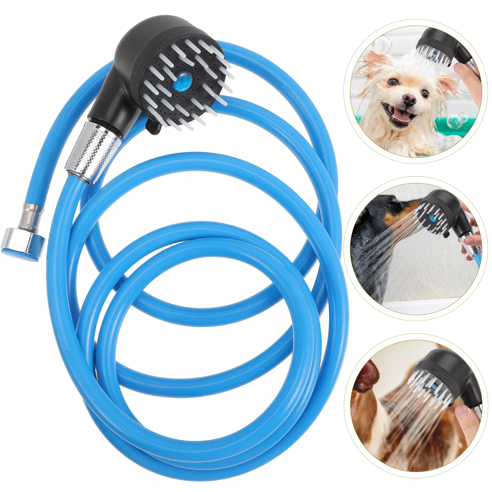 Shower Brush Dog Pet Bath Head Sprayer Handheld Bathing Massgae Bathroomsink Spray Hose Washing Supplies Shampoo
Shower Brush Dog Pet Bath Head Sprayer Handheld Bathing Massgae Bathroomsink Spray Hose Washing Supplies Shampoo