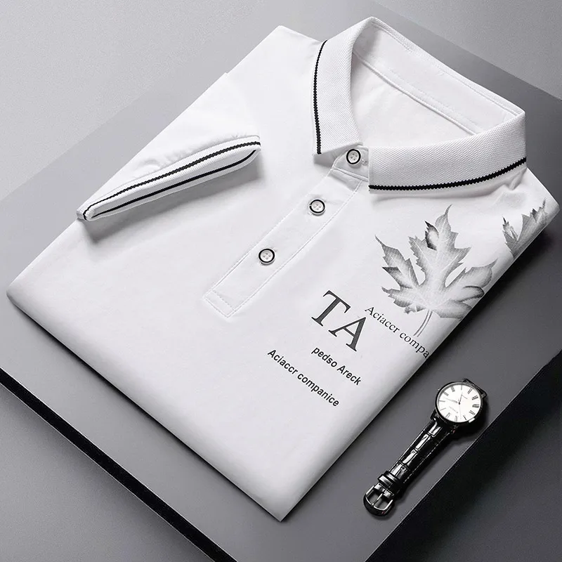 2022 New Summer Designer Brand Men Polo Shirts Short Sleeve Casual Tops Fashions Plain Turn Down Collar Korean style Clothing
2022 New Summer Designer Brand Men Polo Shirts Short Sleeve Casual Tops Fashions Plain Turn Down Collar Korean style Clothing