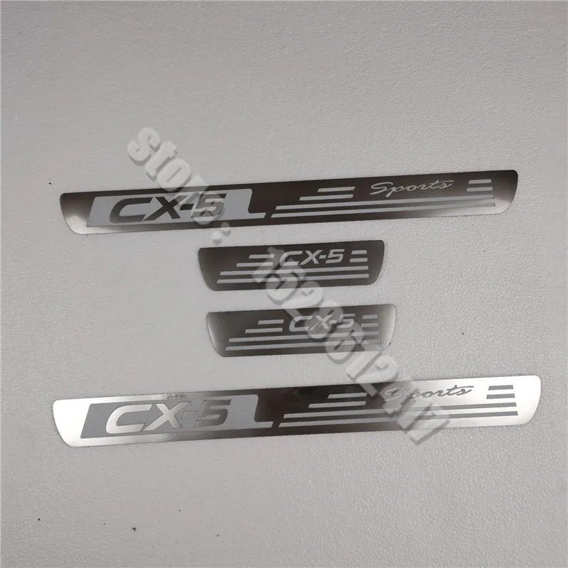 For Mazda Accessories CX5 cx-5 Auto Door Sill Protector Pedal Cover Trim Scuff Plate Car Styling CX 5 Sticker 2011 2012-2016
For Mazda Accessories CX5 cx-5 Auto Door Sill Protector Pedal Cover Trim Scuff Plate Car Styling CX 5 Sticker 2011 2012-2016