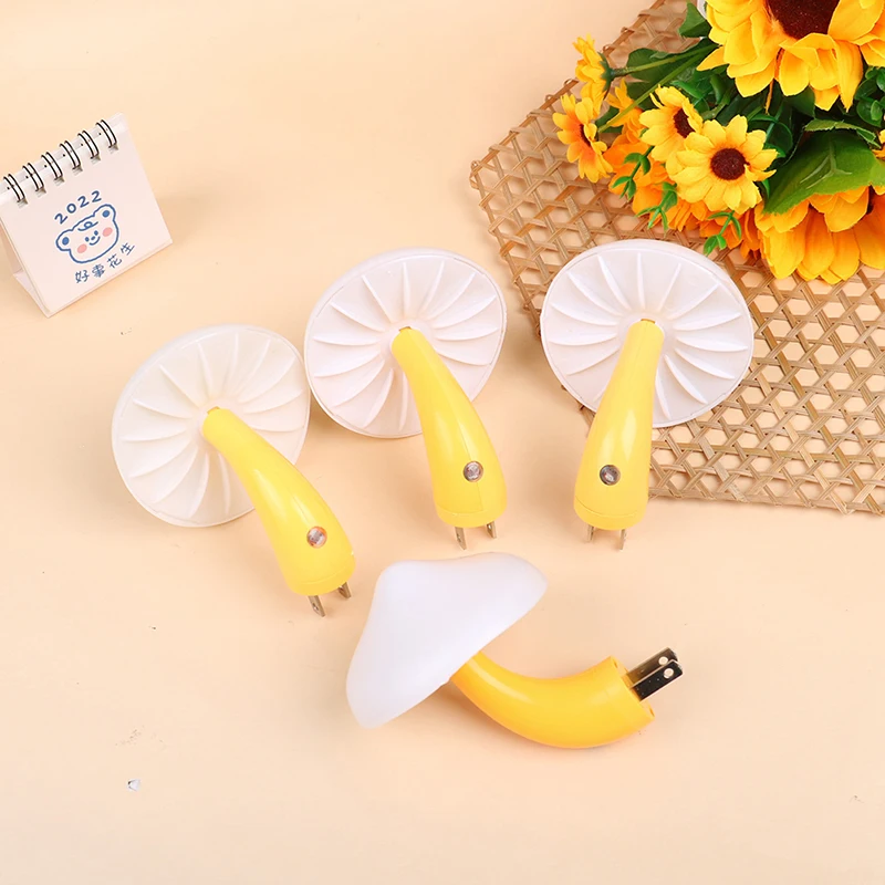 Led Night Light Mushroom Wall Socket Lamp US Plug Warm White Light-control Sensor Bedroom Light Home Decoration
Led Night Light Mushroom Wall Socket Lamp US Plug Warm White Light-control Sensor Bedroom Light Home Decoration