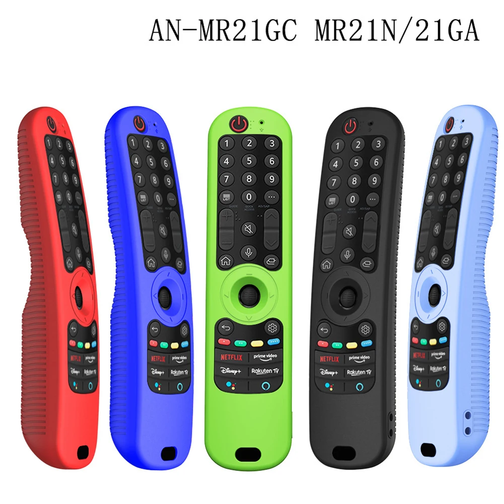 Silicone Case For TV Remote Control For L G AN-MR21GC MR21N/21GA Soft Silicone Shockproof Anti-scratch Remote Control Protector
Silicone Case For TV Remote Control For L G AN-MR21GC MR21N/21GA Soft Silicone Shockproof Anti-scratch Remote Control Protector