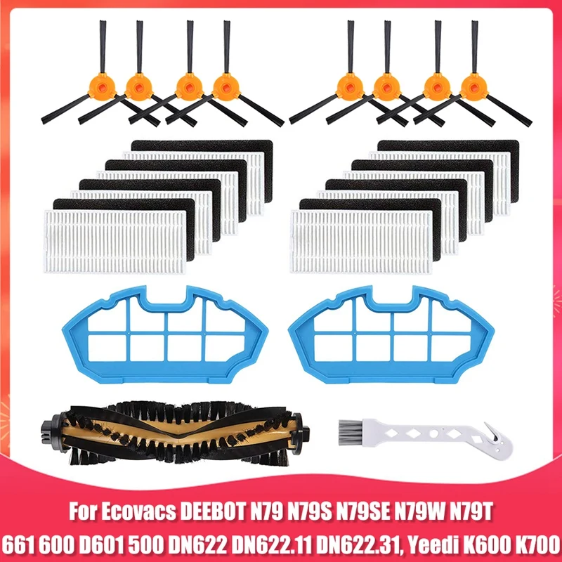 Replacement Parts For Ecovacs Deebot N79 N79S N79SE N79W DN622 500 Robot Vacuum Cleaner Accessories Kit
Replacement Parts For Ecovacs Deebot N79 N79S N79SE N79W DN622 500 Robot Vacuum Cleaner Accessories Kit