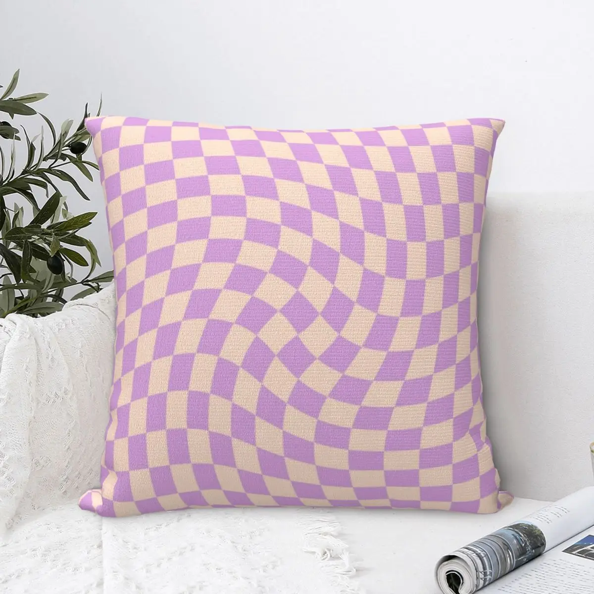 Check V - Lilac Twist Throw Pillow Cushion Cover Pillowcase Soft Pillowcase Printed Pillowcase
Check V - Lilac Twist Throw Pillow Cushion Cover Pillowcase Soft Pillowcase Printed Pillowcase