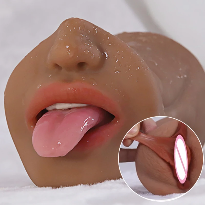 Реалистичные оральные сексуальные женские красные губы рот мужской мастурбатор
