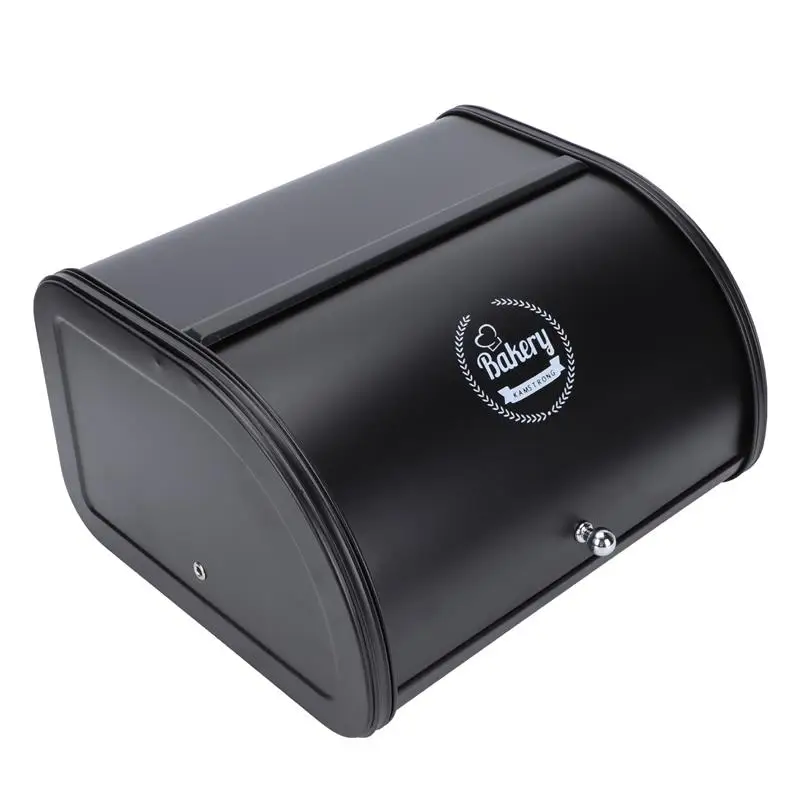 Home Bread Bin Bread Metal Box With Roll Up Lid Large Capacity Bread Box For Home Bakery Kitchen Household Supplies
Home Bread Bin Bread Metal Box With Roll Up Lid Large Capacity Bread Box For Home Bakery Kitchen Household Supplies