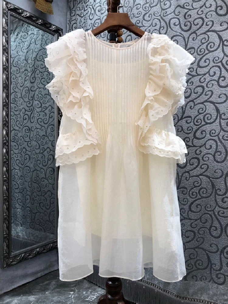 Top Quality New Women's Dress 2023 Summer Style Ladies Hollow Out Flower Patterns Straight Party Club Dresses Sexy Above Knee
Top Quality New Women's Dress 2023 Summer Style Ladies Hollow Out Flower Patterns Straight Party Club Dresses Sexy Above Knee