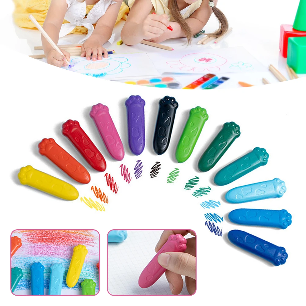 12 Color Crayons Safe Non-toxic Coloring Pens Students Kids Art Drawing Crayons School Stationery Learning Christmas Gift
12 Color Crayons Safe Non-toxic Coloring Pens Students Kids Art Drawing Crayons School Stationery Learning Christmas Gift