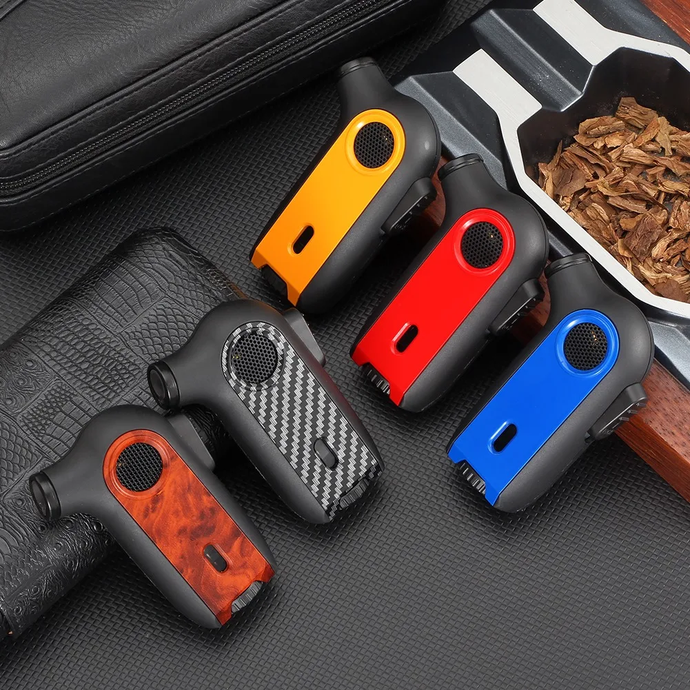 Small Portable Powerful Blue Flame Gas Torch Lighter Visible Gas Window Fixed Fire Lock Gadget Man Gift
Small Portable Powerful Blue Flame Gas Torch Lighter Visible Gas Window Fixed Fire Lock Gadget Man Gift