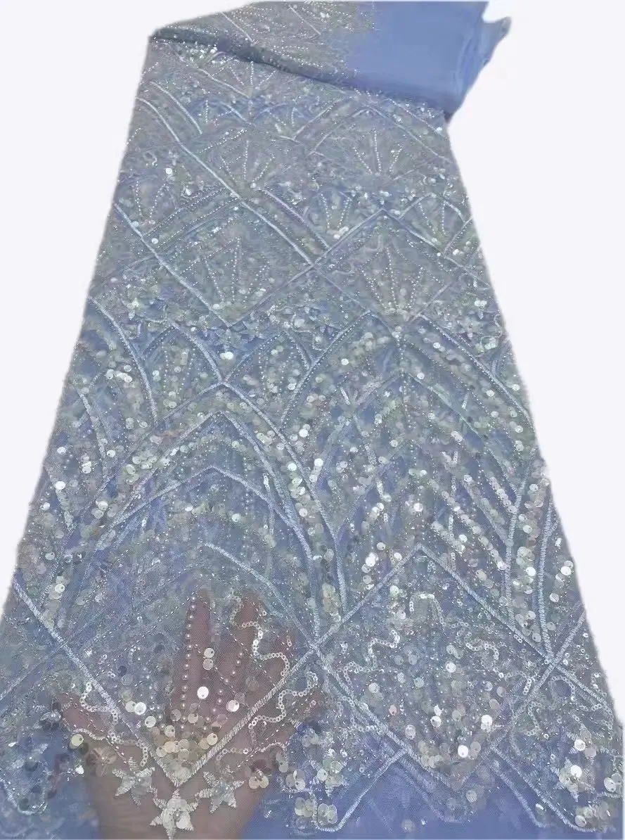 nigerian sequins lace african tulle fabric 2022 high quality embroidery french net laces fabrics 5 yards/piece DPY1-2
nigerian sequins lace african tulle fabric 2022 high quality embroidery french net laces fabrics 5 yards/piece DPY1-2