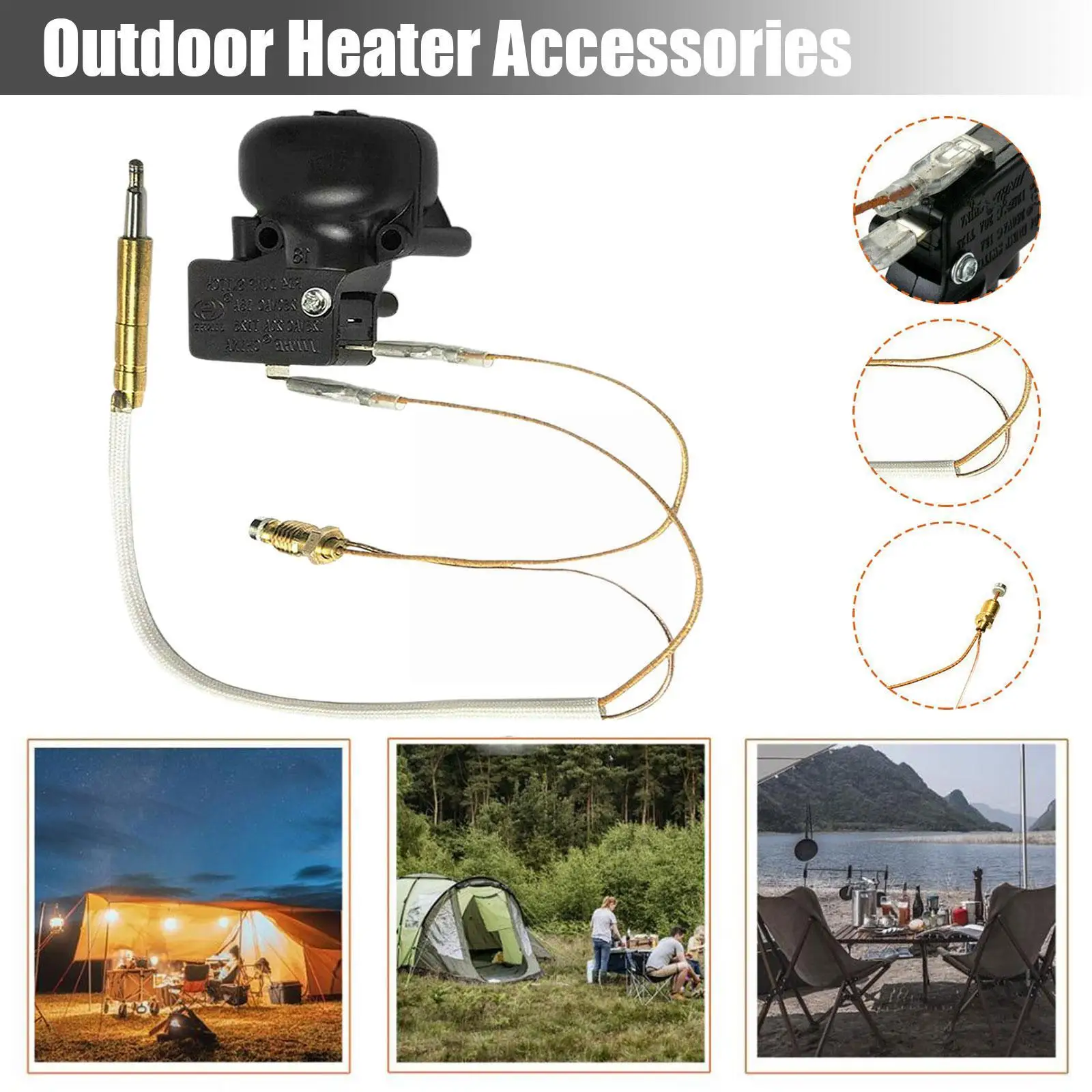 Thermocouple And Tilt Switch For Patio Heater Garden Gas Heater Safety Kit Outdoor Heater Accessories Thermocouple Probes X0s5
Thermocouple And Tilt Switch For Patio Heater Garden Gas Heater Safety Kit Outdoor Heater Accessories Thermocouple Probes X0s5