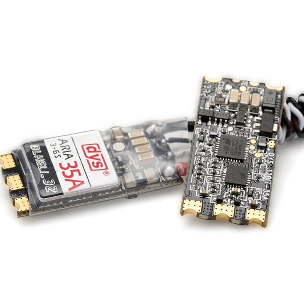 DYS 20A 35A 70A XSD20A ESC 20A 3-4S BLheli_S Brushless ESC Support Dshot600 Dshot300 for FPV Racing Quadcopter Solder Version
DYS 20A 35A 70A XSD20A ESC 20A 3-4S BLheli_S Brushless ESC Support Dshot600 Dshot300 for FPV Racing Quadcopter Solder Version