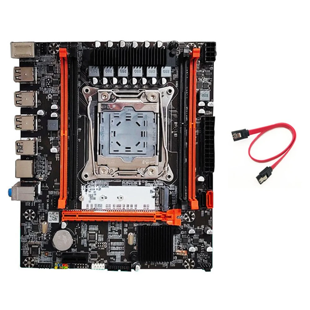 X99H Desktop Motherboard B85 Chip LGA2011-V3 DDR3X4 ECC Server Memory Slot M.2 NVME PCI-E 3.0 X16 SATA3.0 +SATA Cable
X99H Desktop Motherboard B85 Chip LGA2011-V3 DDR3X4 ECC Server Memory Slot M.2 NVME PCI-E 3.0 X16 SATA3.0 +SATA Cable